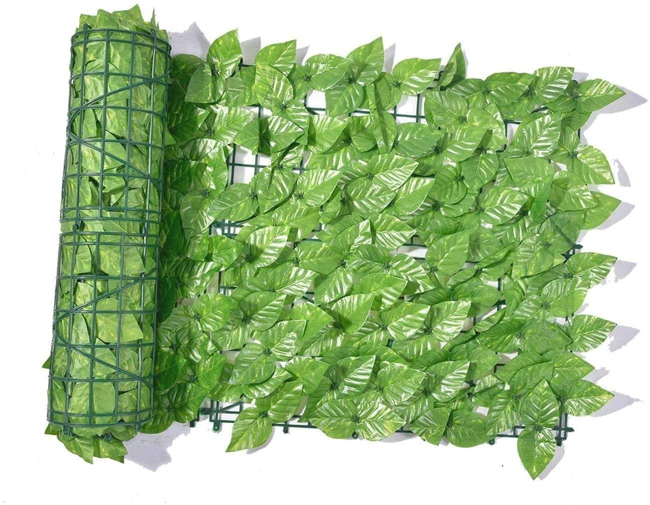 Amazon.de: HLLING Knstlicher Efeu Balkon Bltter Zune Sichtschutz,  Knstliche Pflanzen Fake Efeu Bildschirm & Zaun Faux Ivy Vine Leaf  Dekoration, fr Auendekoration (Color : B, Size : 50x800cm)