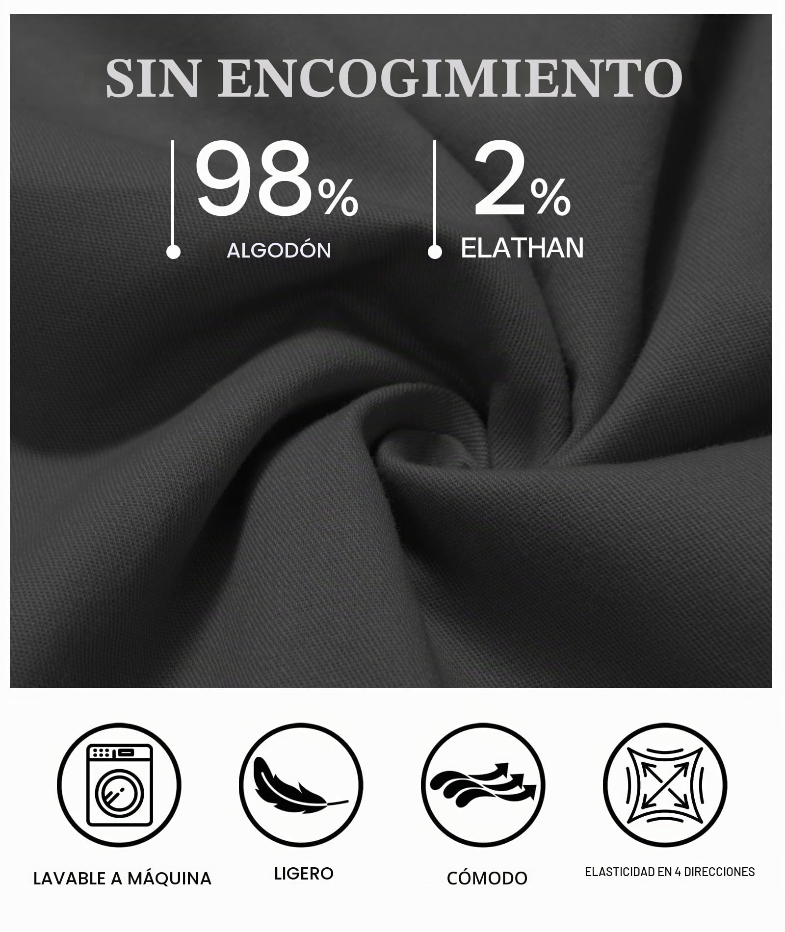 SwissWell Pantalones de Trabajo Hombre Jogger Cargo Pantalon Chinos Montaña Hombre Casual Elásticos Jogging Pantalón Algodón Trekking Cargo Pants con Bolsillos Otoño Inviernos S-2XL