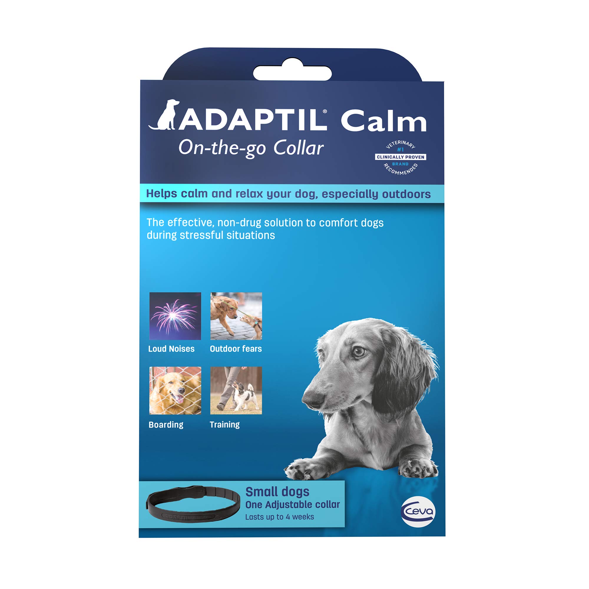 ADAPTIL Calming Collar for Dogs, A Constant Calm Anywhere You Go