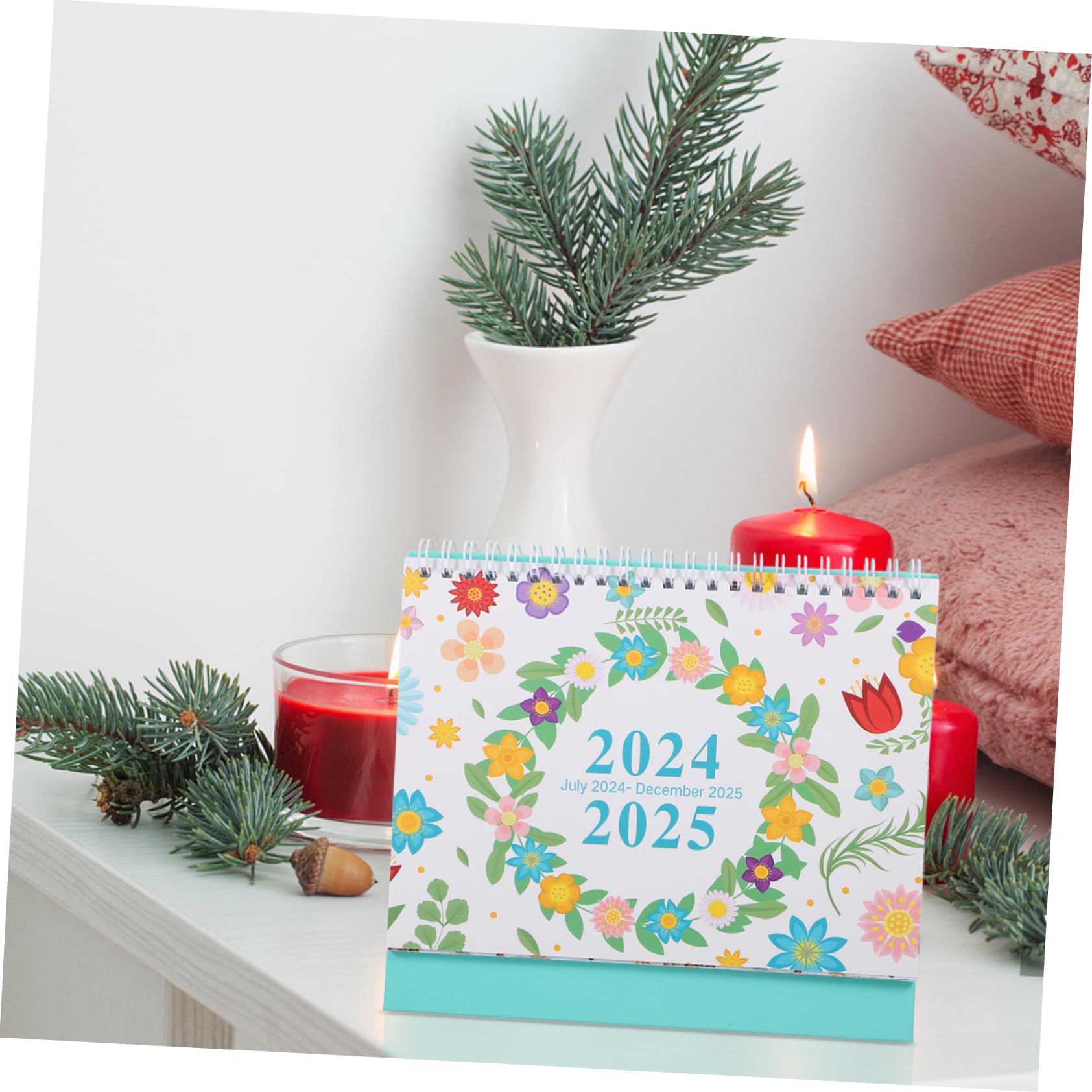Angoily 5 Pezzi Tavolo Mesi Planner Mensile e Resistente Scrivania per e Organizzazione per Ufficio e Casa