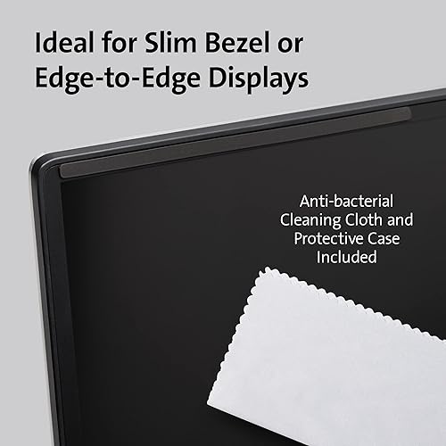 Miniatura 4 de Kensington MagPro Pantalla magnética de privacidad para laptop de 15.6 pulgadas, protector de filtro de privacidad extraíble 169, antirreflejo,