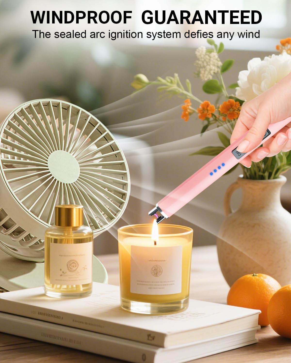 Electric Candle Lighter – USB Rechargeable Flameless Lighter thumbnail 3