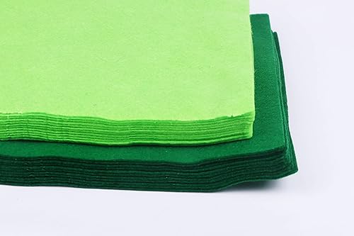 Miniatura 10 de YYCRAFT Craft - Hojas de fieltro suave de 9 x 12 pulgadas, paquete de 24 piezas, amarillo brillante