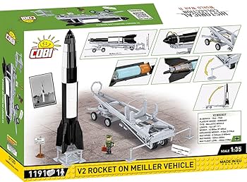 Amazon.co.jp: BlueBrixx Cobi V2 ロケット&トランスポーター