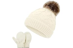 Baby Newborn Hats Knit Soft Infant Kids Winter Pom Pom Beanie Hat...