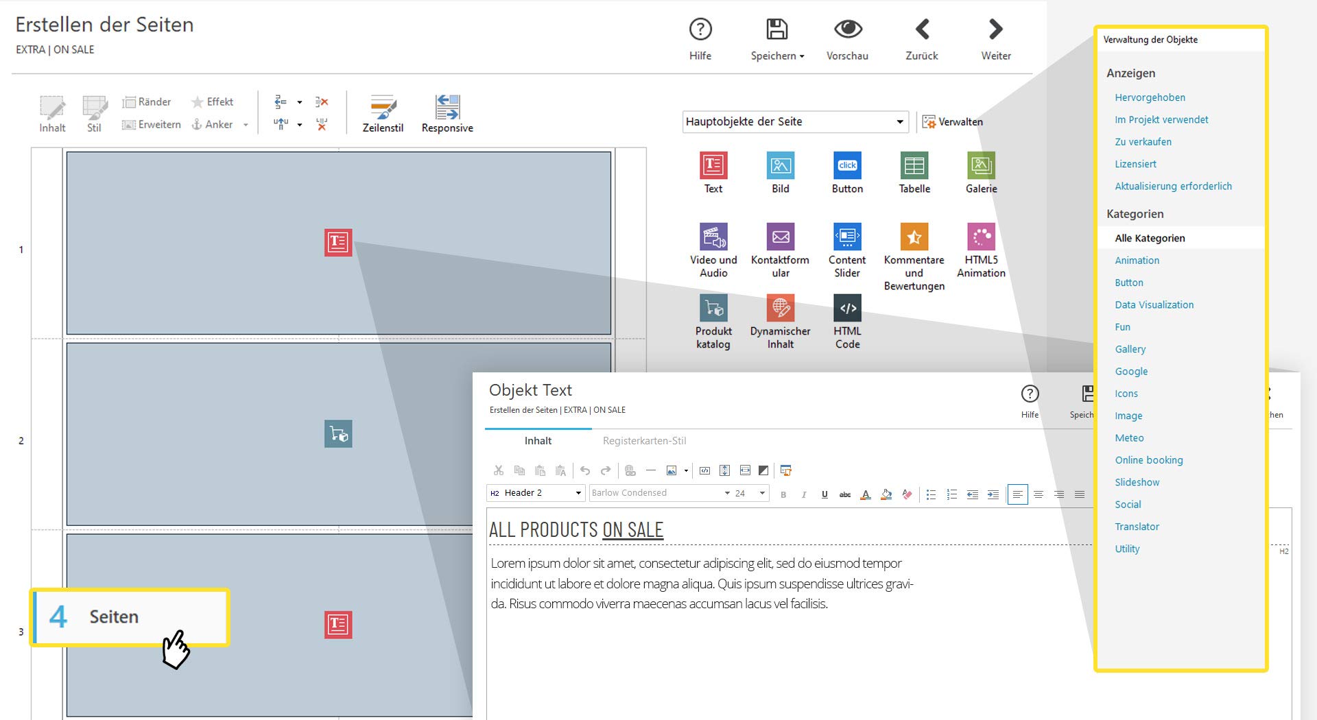 WebSite X5 Evo - Neueste Version Professionelle Websites, Blogs, Webhosting. Brandneue Box für Windows 11 /10 / 8 / 7