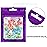 Boao 100 Pieces Resealable Foil Food Storage Bags with Clear Window Coffee Beans Candy Packaging Pouch for Food Small Business Supplies for Jewelry Self Sealed Storage Bags(3 x 4.7 Inch,Purple)