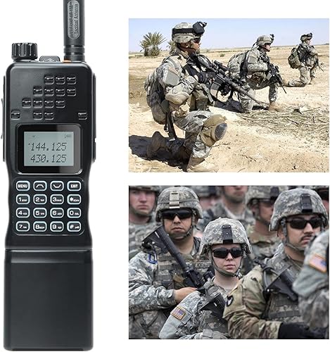 Miniatura 9 de Baofeng AR-152 - Radio de vapor Walkie Talkies de grado militar de 10 W de largo alcance para adultos, radio bidireccional con más batería