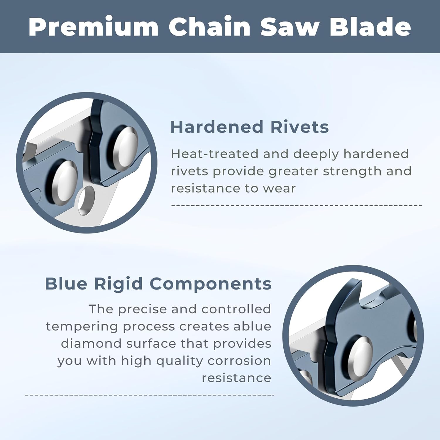 26RM3-81 20" Chainsaw Chain Replacement for Stihl MS260,MS261,MS270,MS280,MS290,MS291 Chainsaw,3639 005 0081 Chain Saw Blade 81 Drive Links 0.063" Gauge 0.325" LP Pitch (3 Pack)