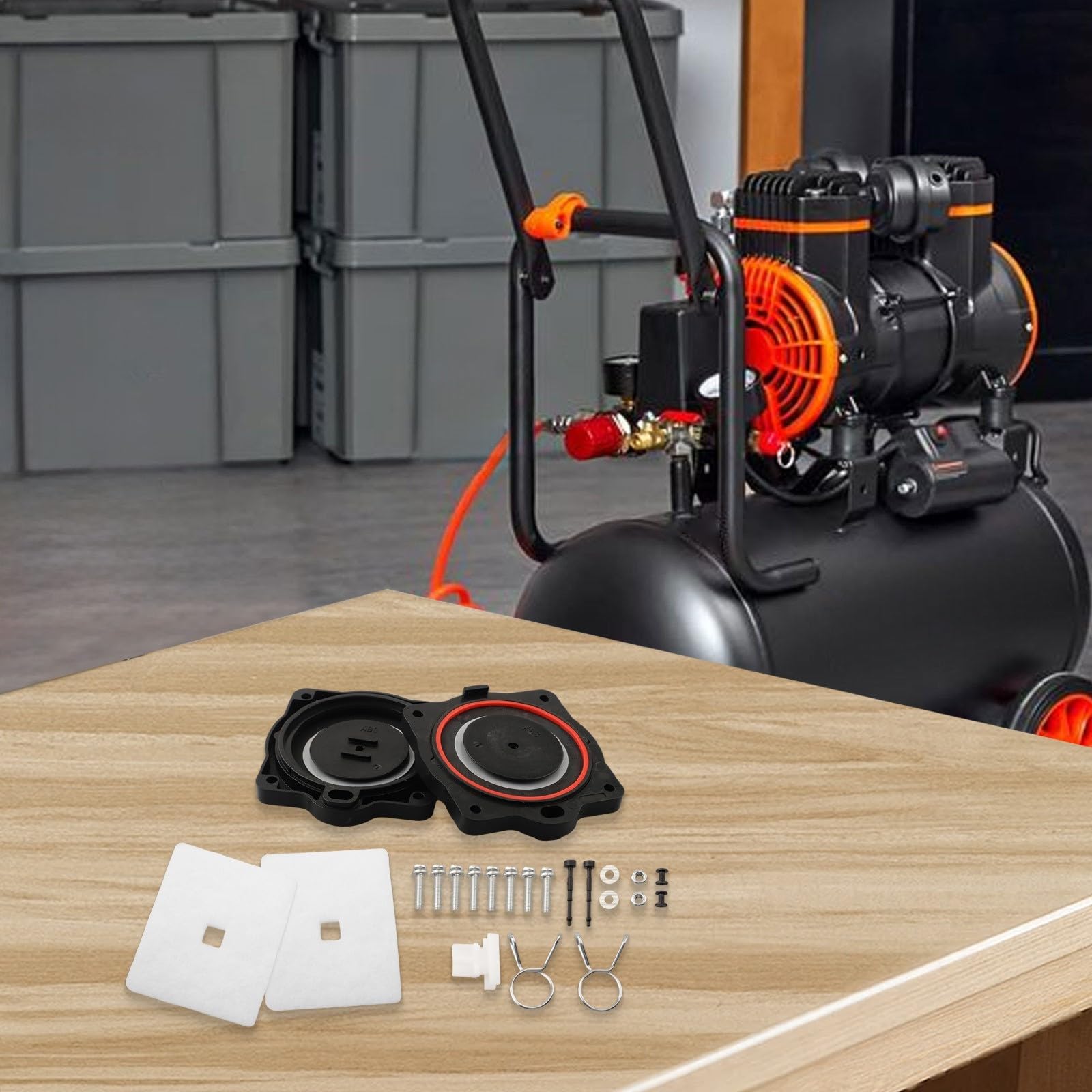 Umfassendes Luftpumpen-Wartungsset, Ersatzteile speziell für HP60 und HP80 Modelle