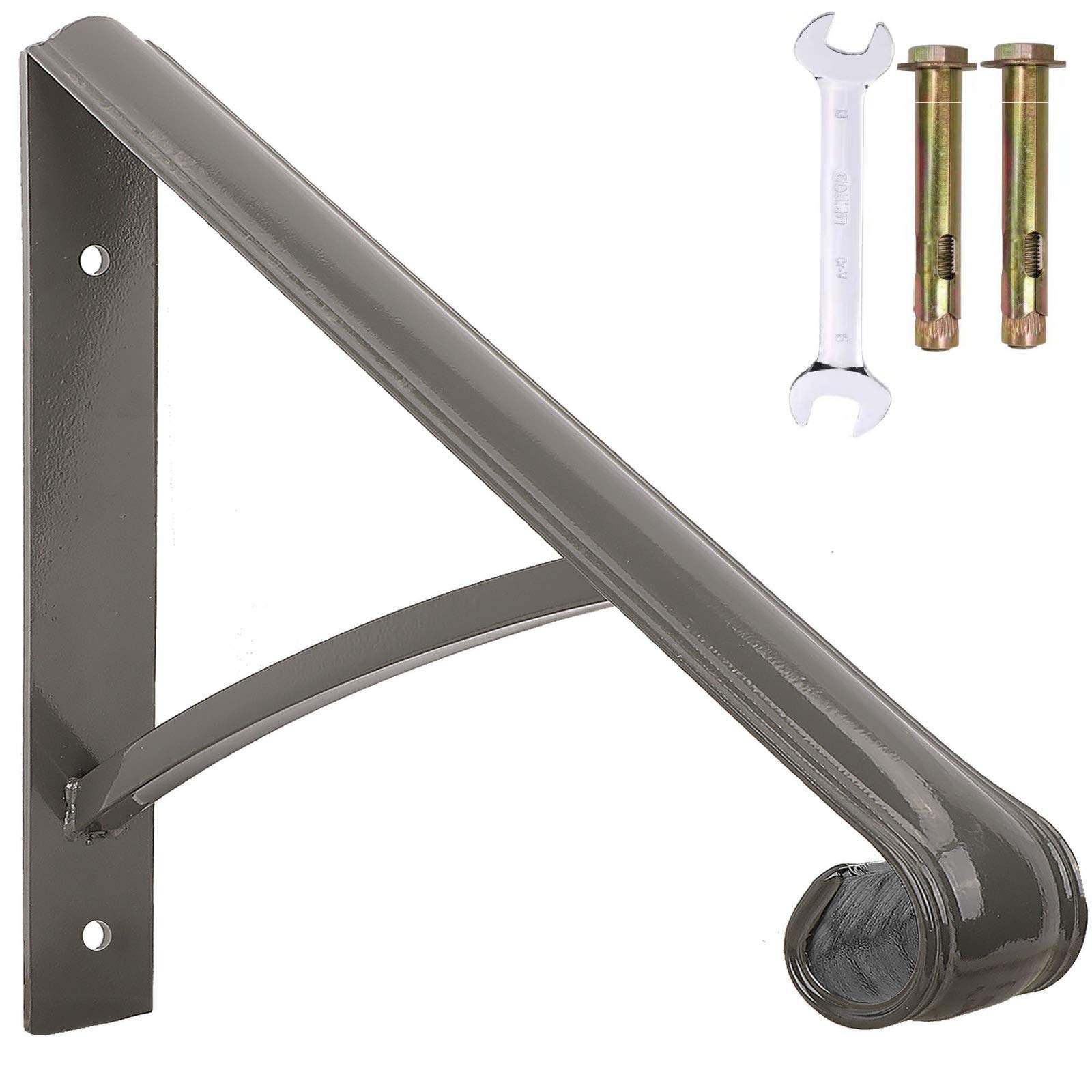 Buy Atemou Single Step Handrail,Gray Handrail Railings 1 Step Handrail