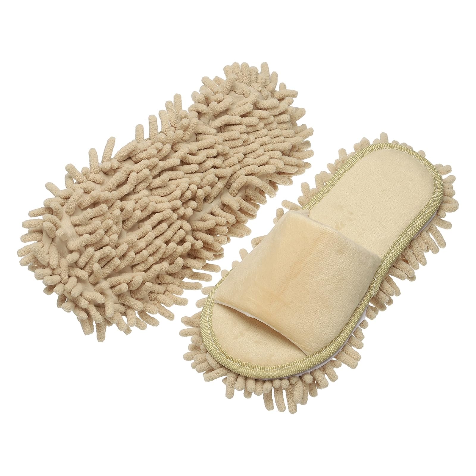 Pantoufles en microfibre maison et bureau pour marcher et nettoyer les sols en douceur