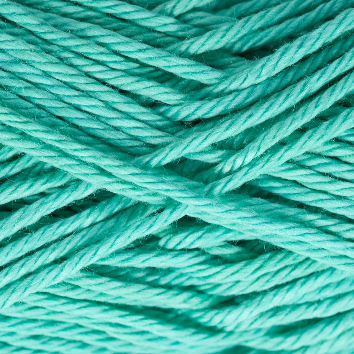 Estako Royal Cotton, (4 Skeins Pack) 100% Mercerized Giza Cotton Yarn, Soft, Super Fino for Crochet and Knitting (4 x 1.76 Oz) / (4 x 137 Yrds) (5081 - Cyan)