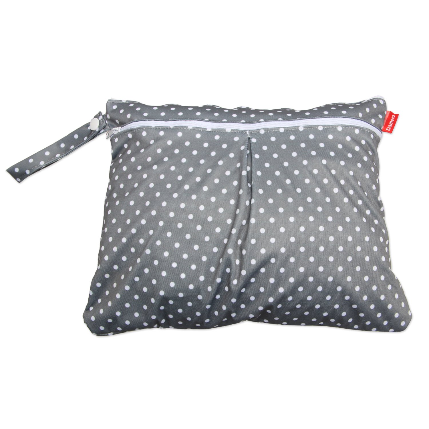 Damero 3pcs Bolsas para Pañales Organizador para Viaje Puntos gris