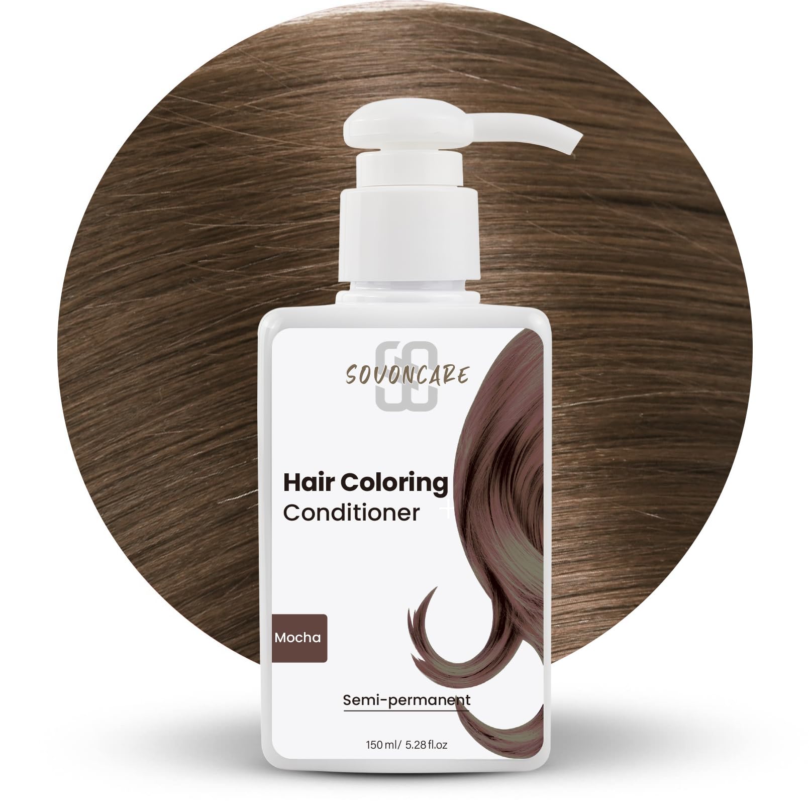 Amazon.com: SOVONCARE Hair Color Depositing Conditioner, Semi