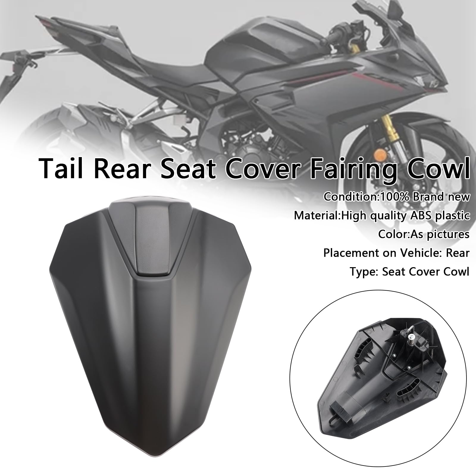 Amazon | Frezon CBR250RR リアシート カウル シートカバー 適用Honda