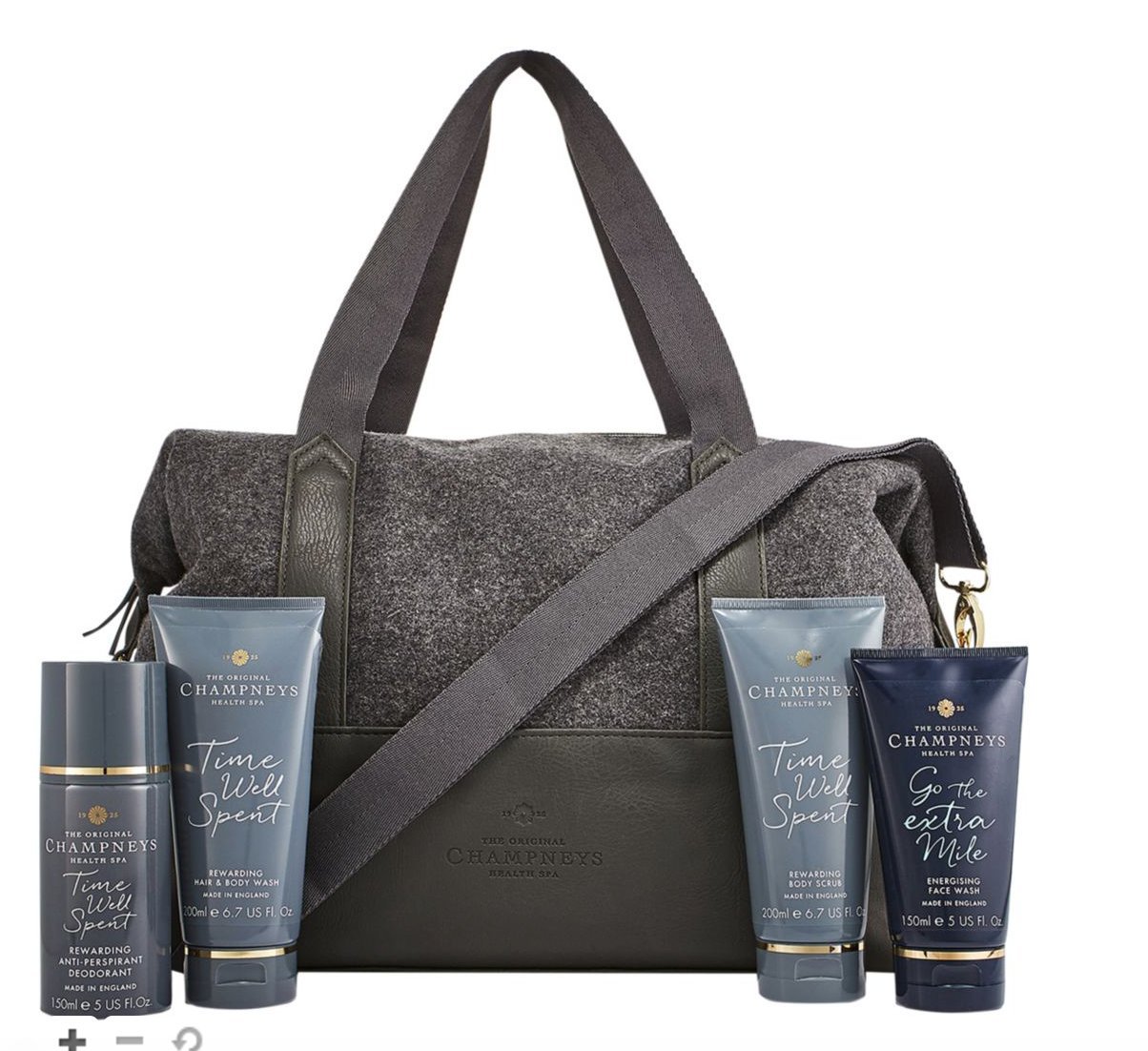 Champneys GYM Holdall gift set for Christmas