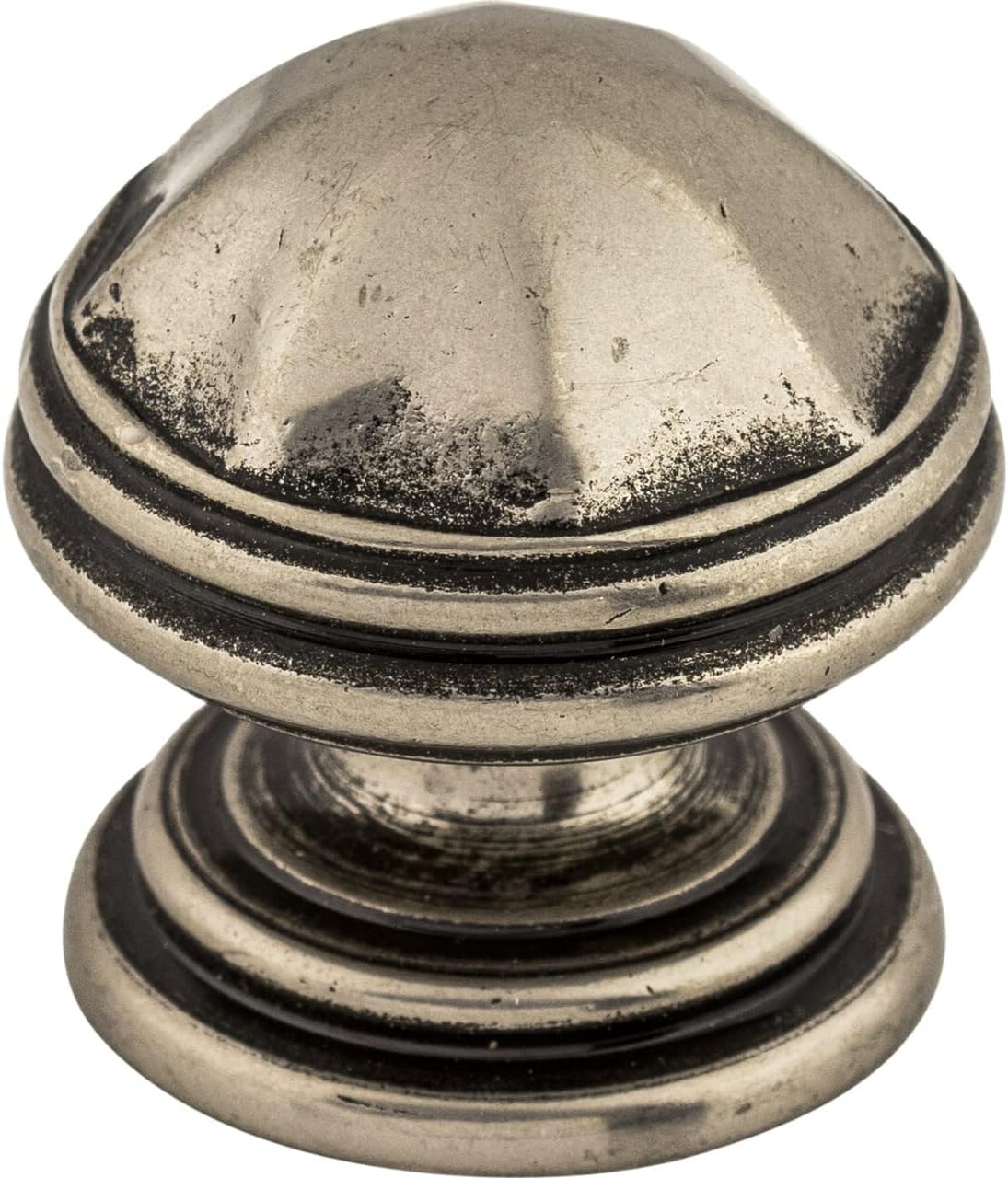 Top Knobs M22 Britannia Collection 1-1/4" London Knob, Pewter Antique