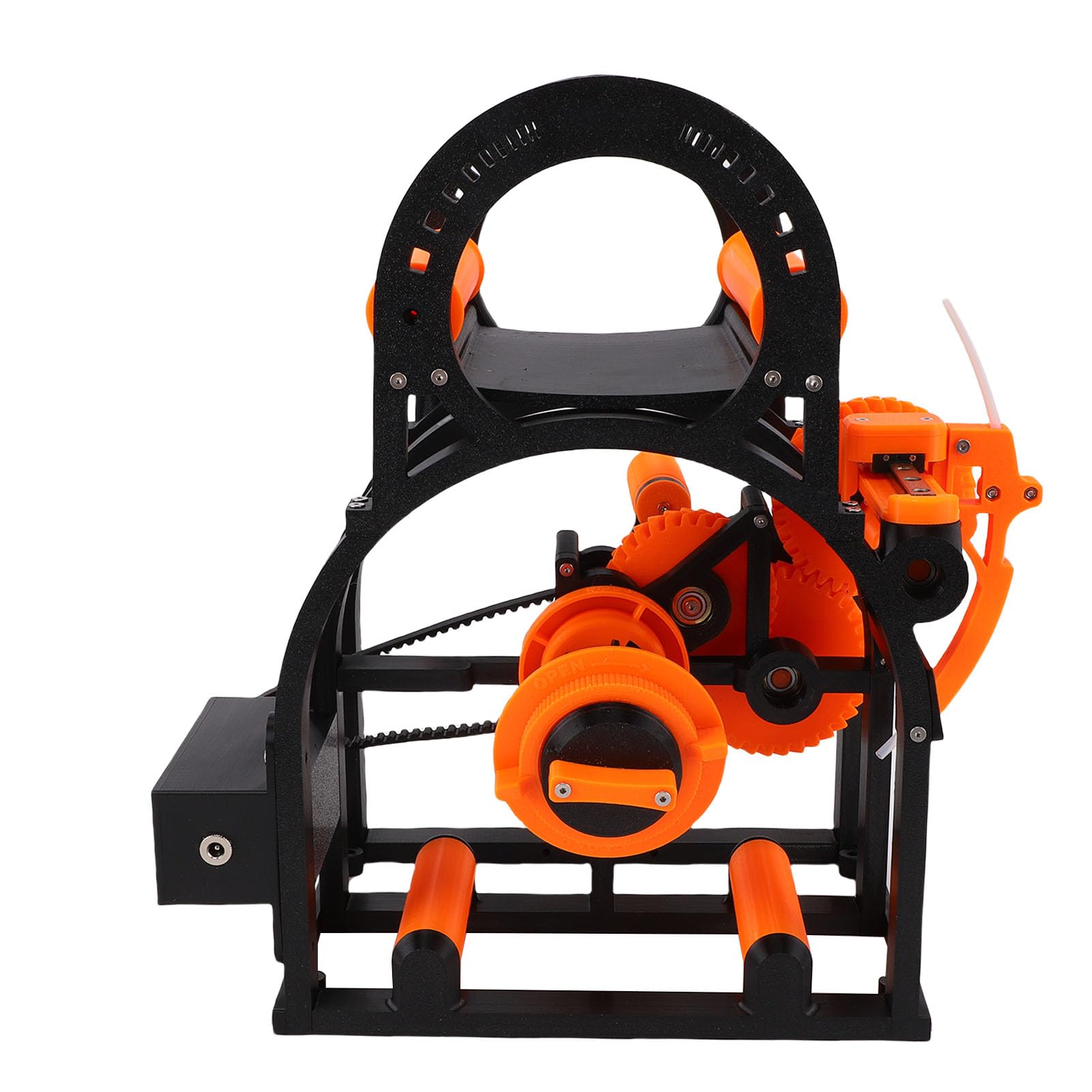 Annadue 3D-Drucker-Filament-Respooler, Praktische Funktion für 20-cm-Spule, Vielseitige Drahtwickellösung für Studios und Werkstätten (EU-Stecker)