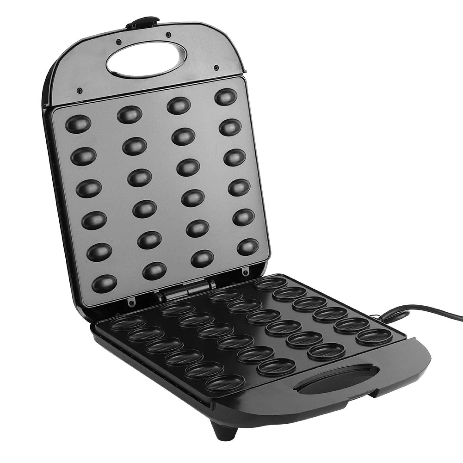 1400W Double‑Side Heating Nut Maker Electric Nut Walnut Cake Biscuits Maker Kitchen Breakfast Machine for Non-Stick Cookies Pastry(UK Plug)