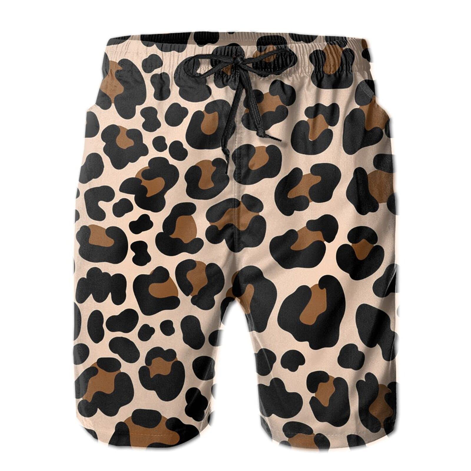 Amazon.co.jp: ハーフパンツ メンズ 豹柄 ヒョウ柄 ショート