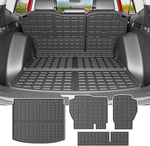 Miniatura 79 de powoq Fuel Floor Mat Compatible with 2017-2022 Honda CRV Trunk Mat Floor Liner TPE Cargo Mat Replacement for 2017-2022 Honda CRV Accessories