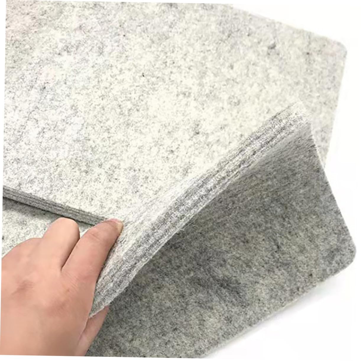 Almohadilla de Fieltro de Lana Ligera y Absorbente de Vapor de Planchar de Mesa para Protección y Uso Práctico en Planchado de Ropa