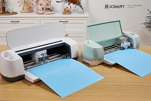 Vista 31 de Xinart Alfombrillas de corte para Cricut Maker 3/Maker/Explore Air 2/Air/One (agarre ligero + agarre estándar, 12 x 12 pulgadas) alfombrillas