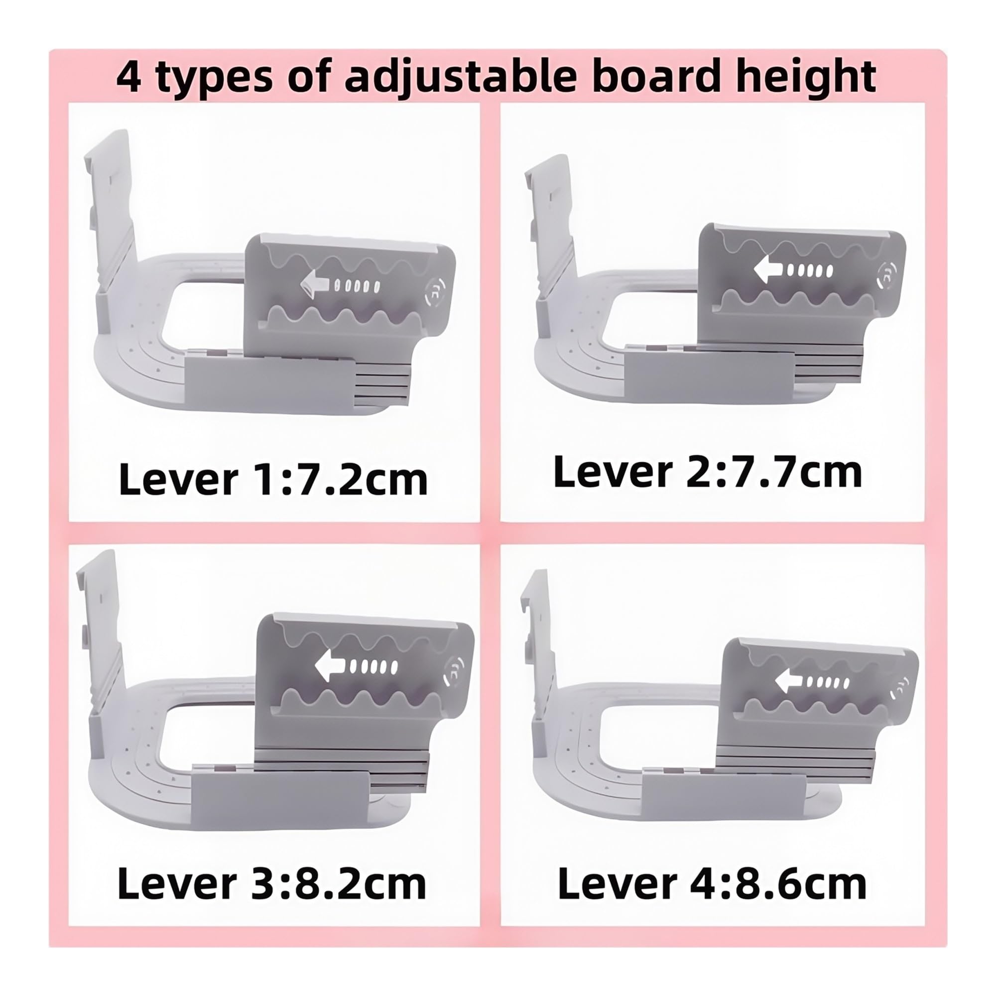 Generisch Verstellbarer Bettlakenclip, Rutschfester Befestigungsclip, Bettlakenclip kann das Bettlaken fest und fest halten(8pcs White)