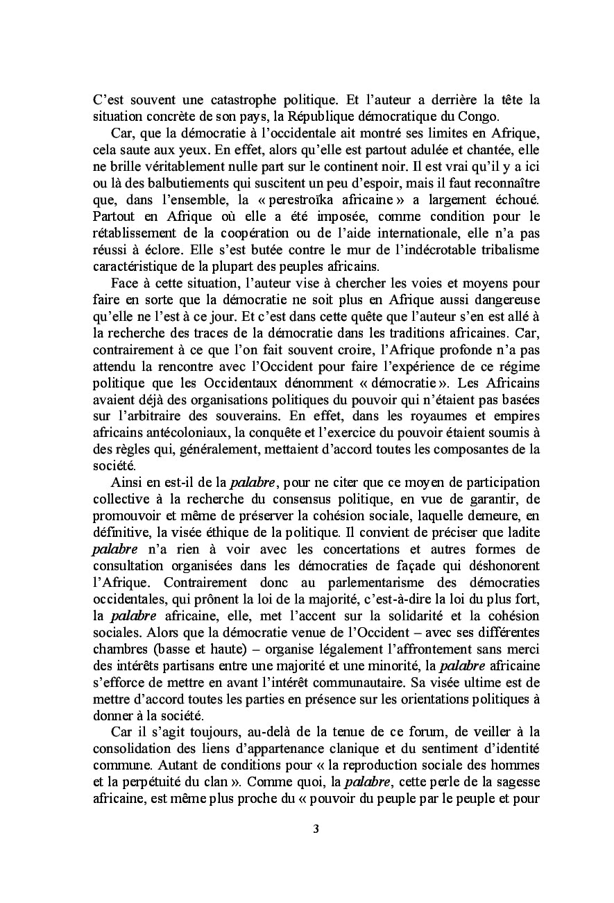 La participation démocratique: Regards sur l’Afrique