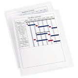 Avery Heavy Duty Plastic Document Sleeves, Holds up to 25 Sheets, 12 Clear Sleeves (72611) – view 7
