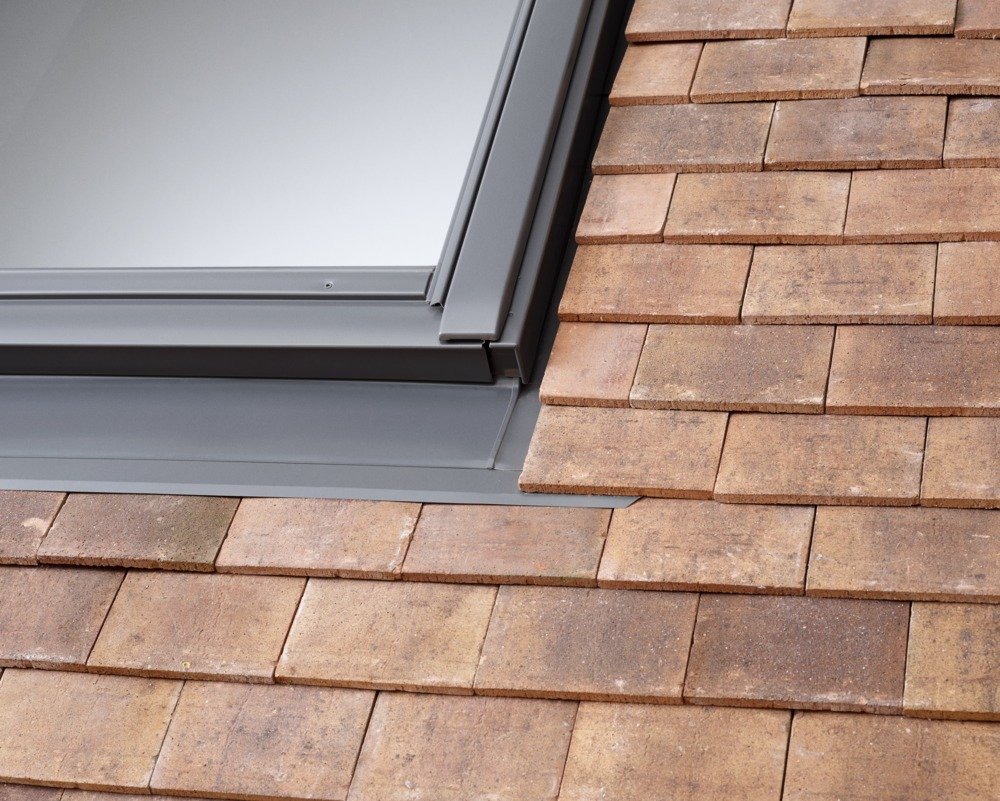 Velux EDP SK06 0000 Plain Tile Flashing Kit Rosemary Roof Window 114 x 118 cm