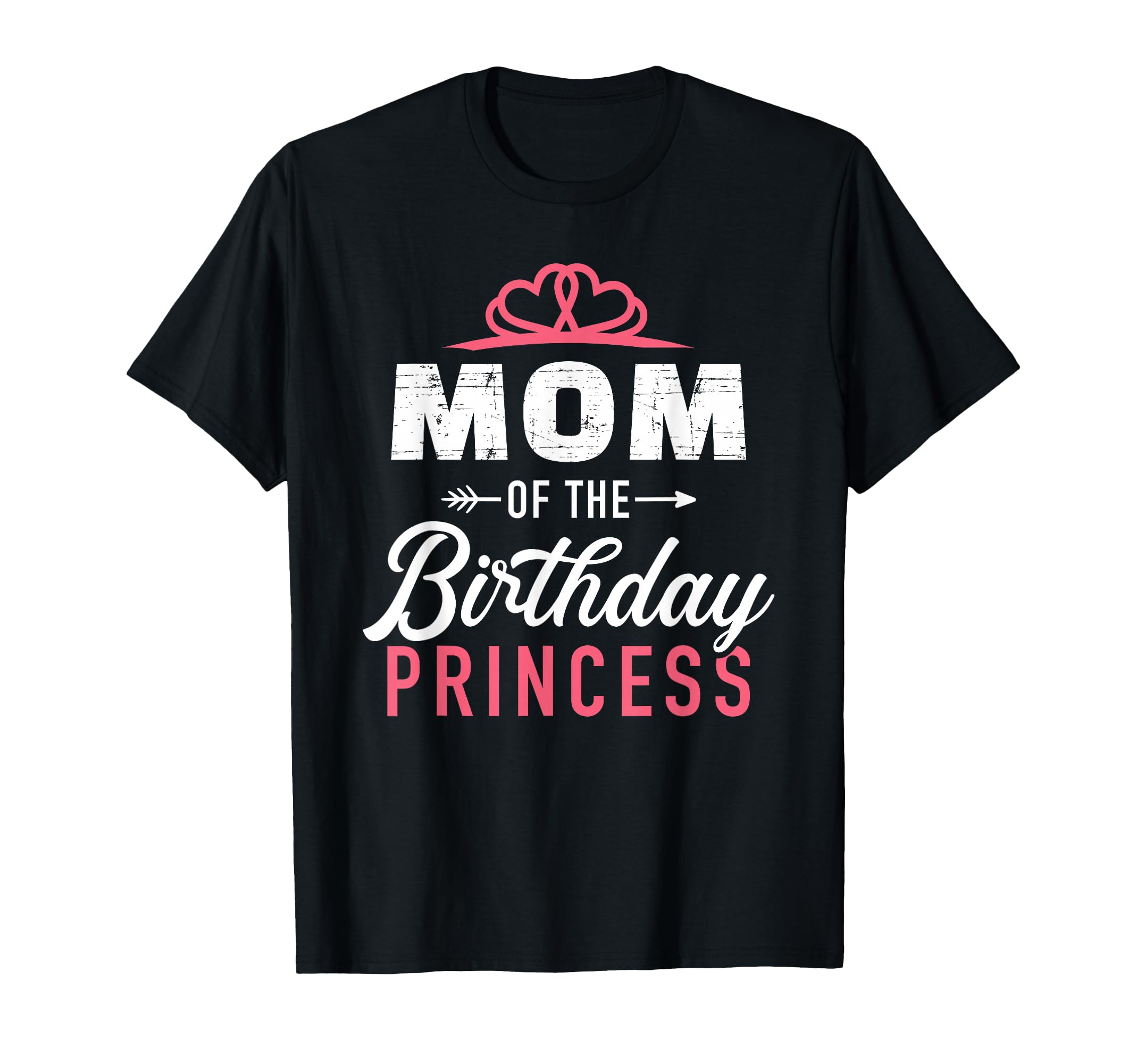 Mom of The Birthday Princess Girl T-Shirt Small