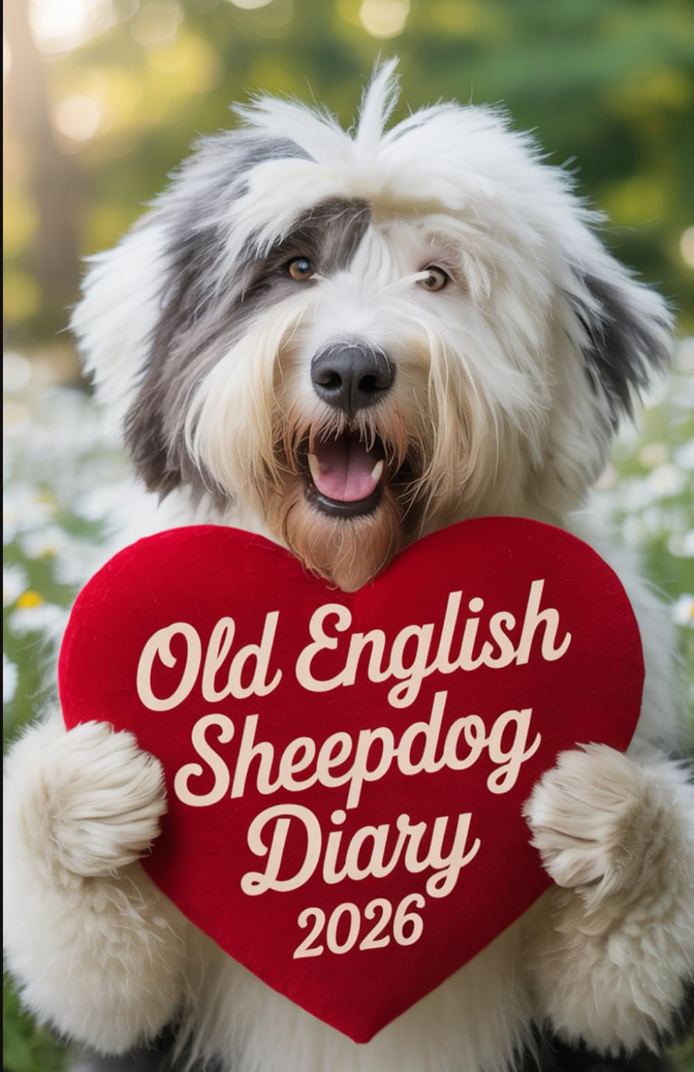 Old English Sheepdog Diary: Old English Sheepdog Dog Diary