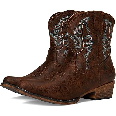 cognac faux leather