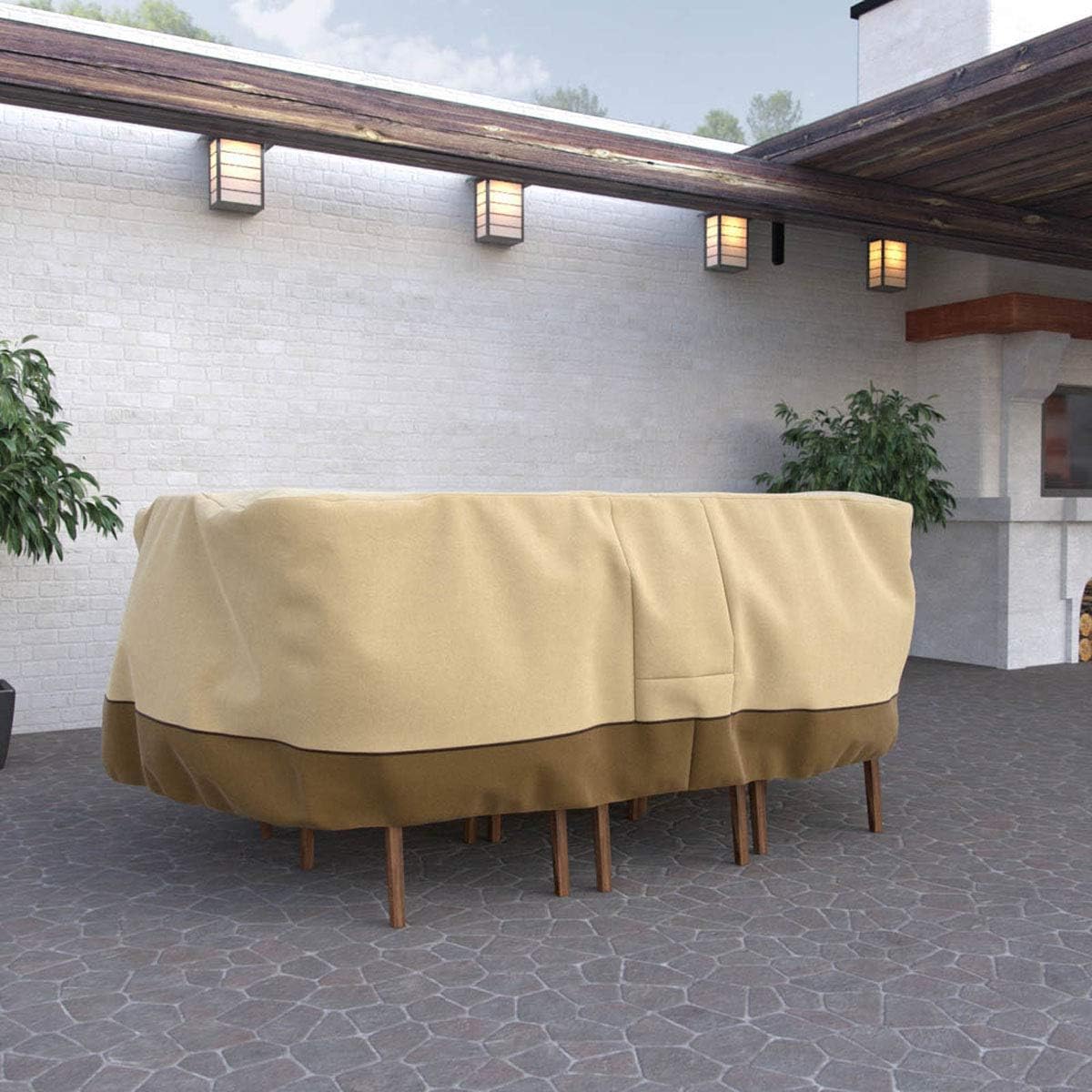 Up To 50% OFF Dura Covers LRFP5524 Patio Furniture Cover, Tan Up To 50% OFF Dura Covers LRFP5524 Patio Furniture Cover, Tan