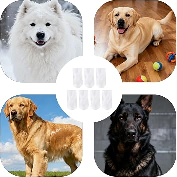20pcs Disposable Dog Boots for Injured Paws Waterproof Dog Socks Paws Stop Licking,Disposable Dog Paw Bandage Indoor and Outdoor Walking,Large Dogs Paw Protectors(L(38-56 lb))
