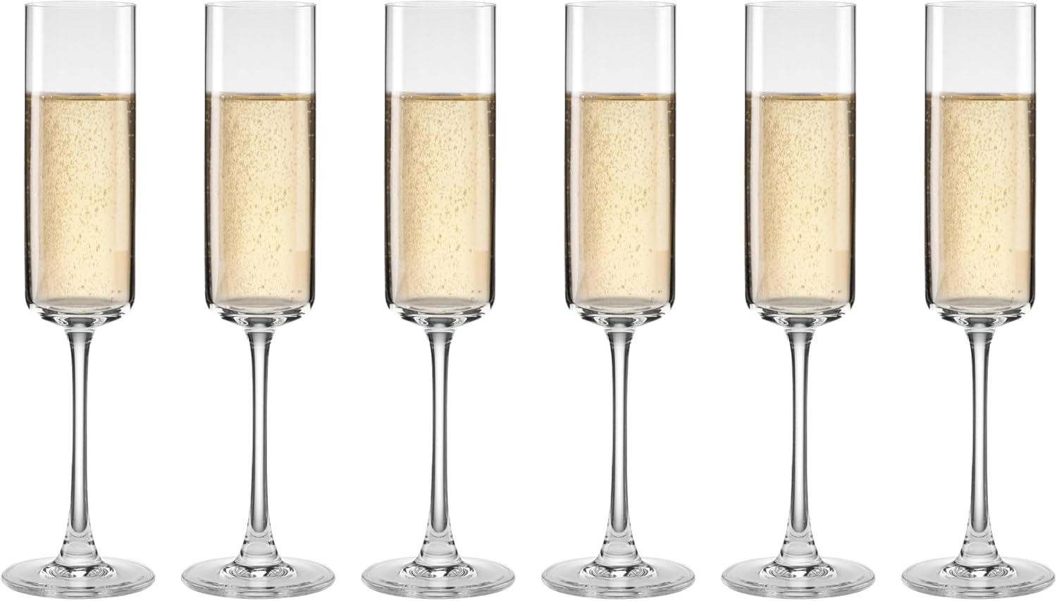 Lenox 897426 Tuscany Classics Straight Flutes, Set of 6