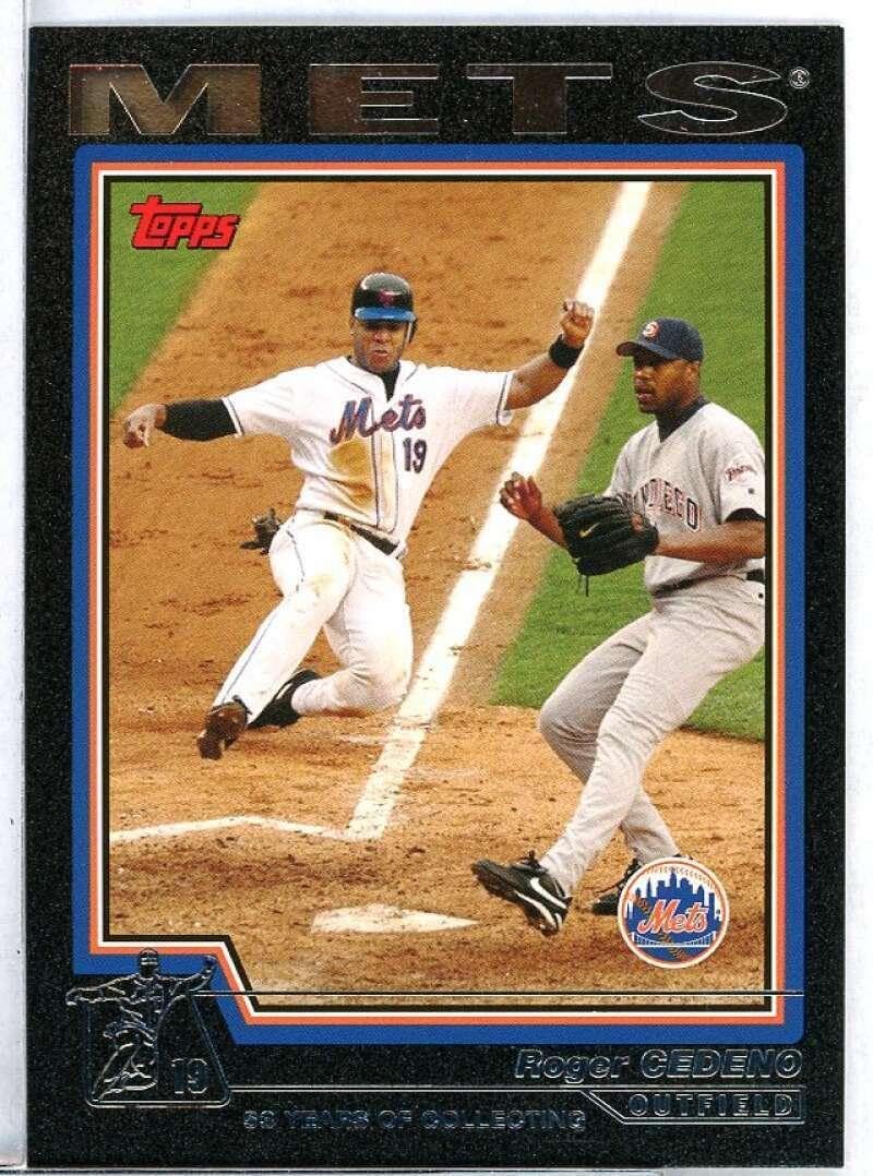 Roger Cedeno Card 2004 Topps #490 - Slabbed Baseball Cards