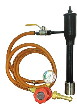 Amazon.com: MS - Quemador individual (con válvula, manguera y regulador)  para forja de propano, cuchillo, forja, horno, fundición, Raku, horno,  herramienta de fundición de horno : Patio, Césped y Jardín