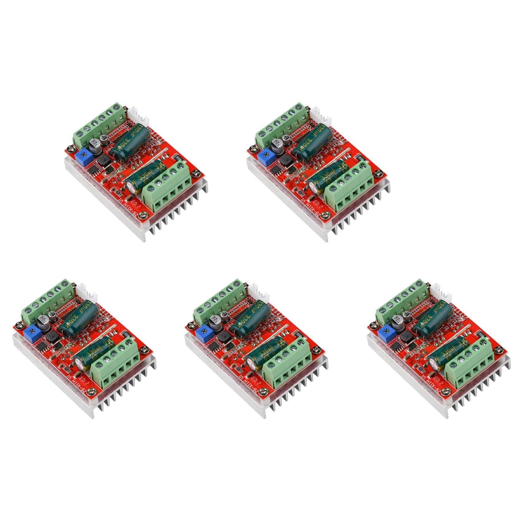 Jnchdghwa As Shown 5X Dc 6-60V 400W Bldc Three Phase Dc Brushless Motor Controller Pwm Hall Motor Control Driver Board 12V 48V