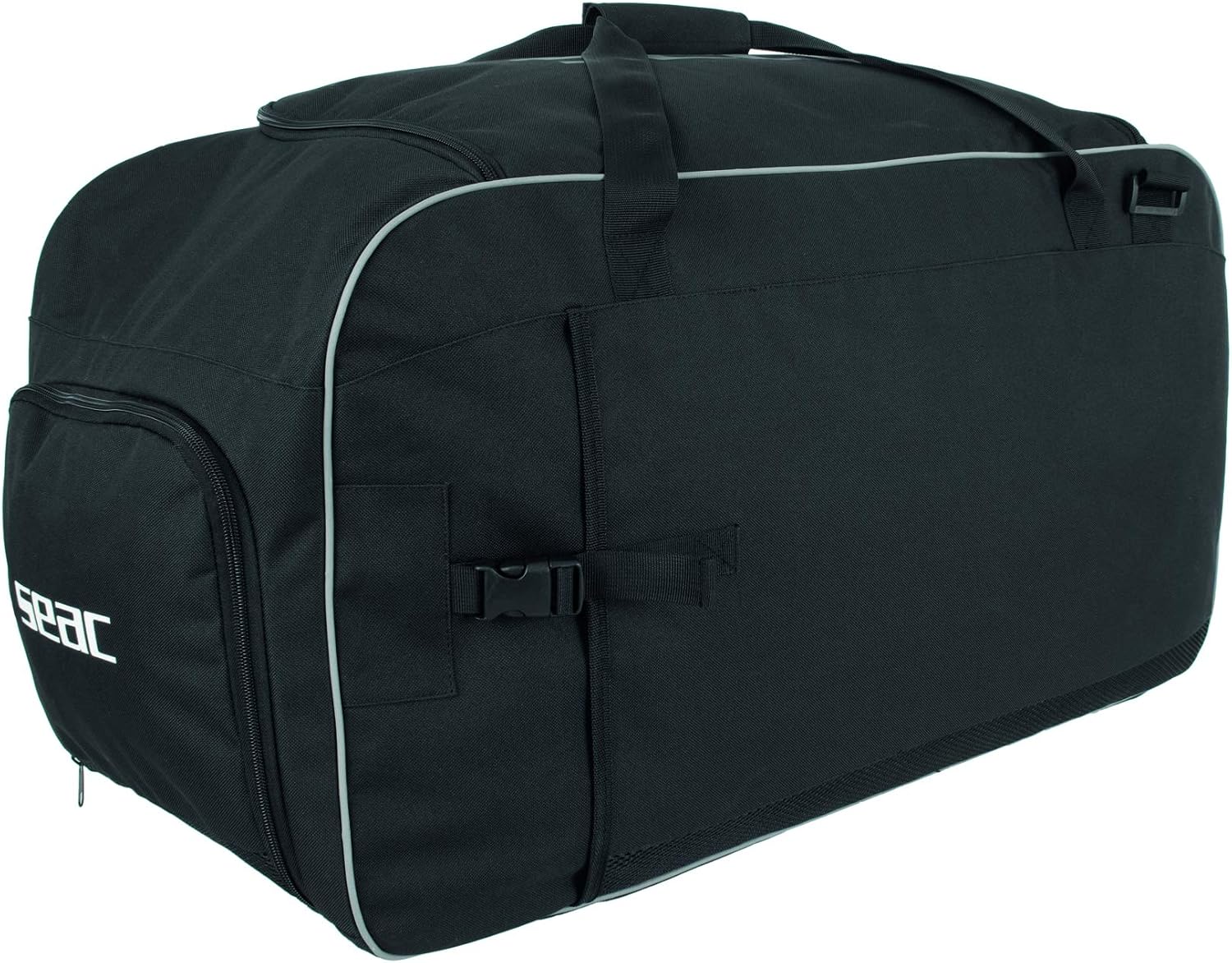 SEAC Equipage 250, Borsone da Sub con Vano Impermeabile per Attrezzatura  Subacquea e Tasca Porta Pinne Unisex Adulto, Nero, 75 x 40 x 35 cm : Sport  e tempo libero