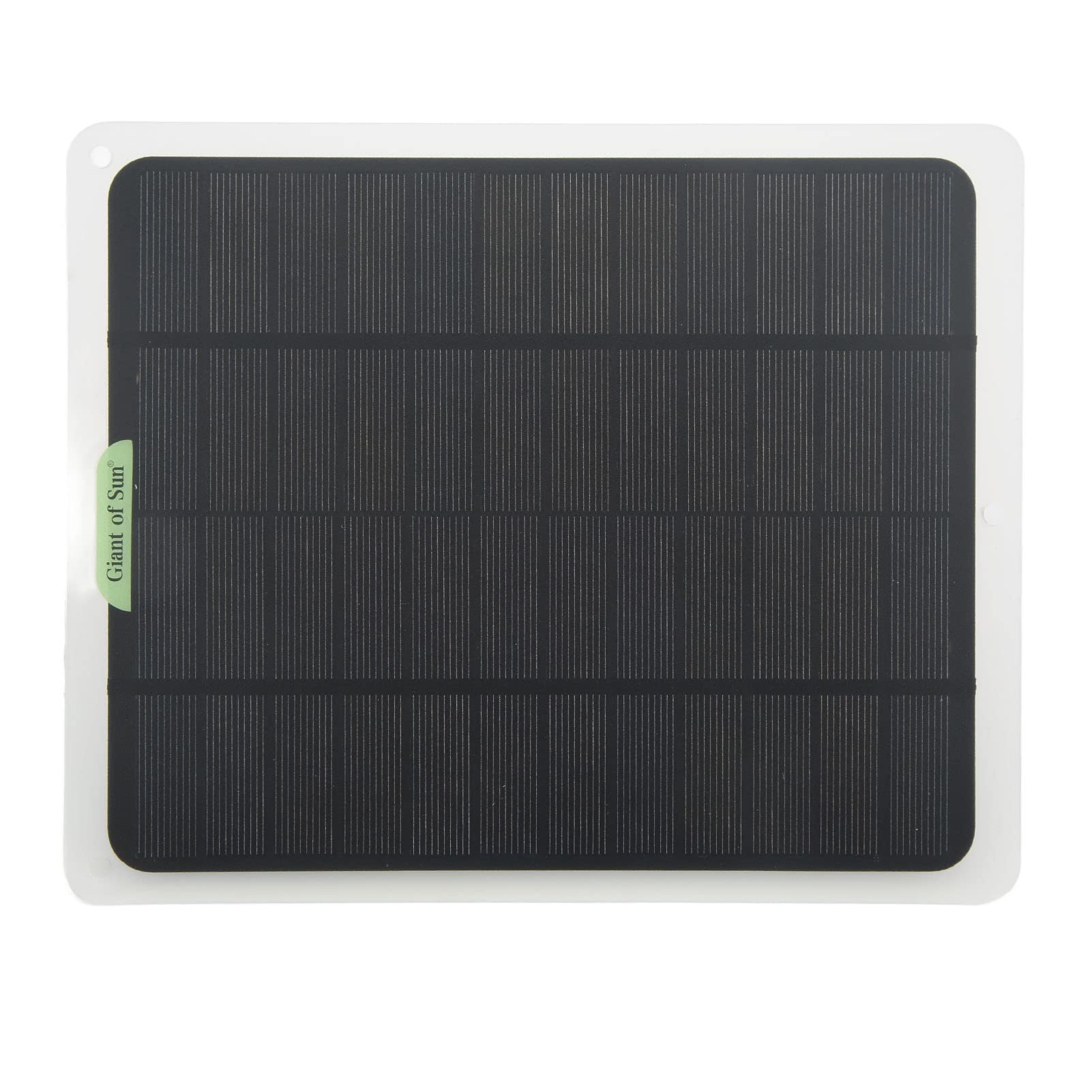 Caricabatteria Solare Portatile, Pannello Solare con USB,