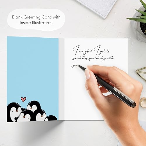 Miniatura 2 de Anniversary Birthday Card for Her HimFunny Birthday Card for Boyfriend GirlfriendHusband WifeHandmade Greeting Card (Life is sweeter with you as my