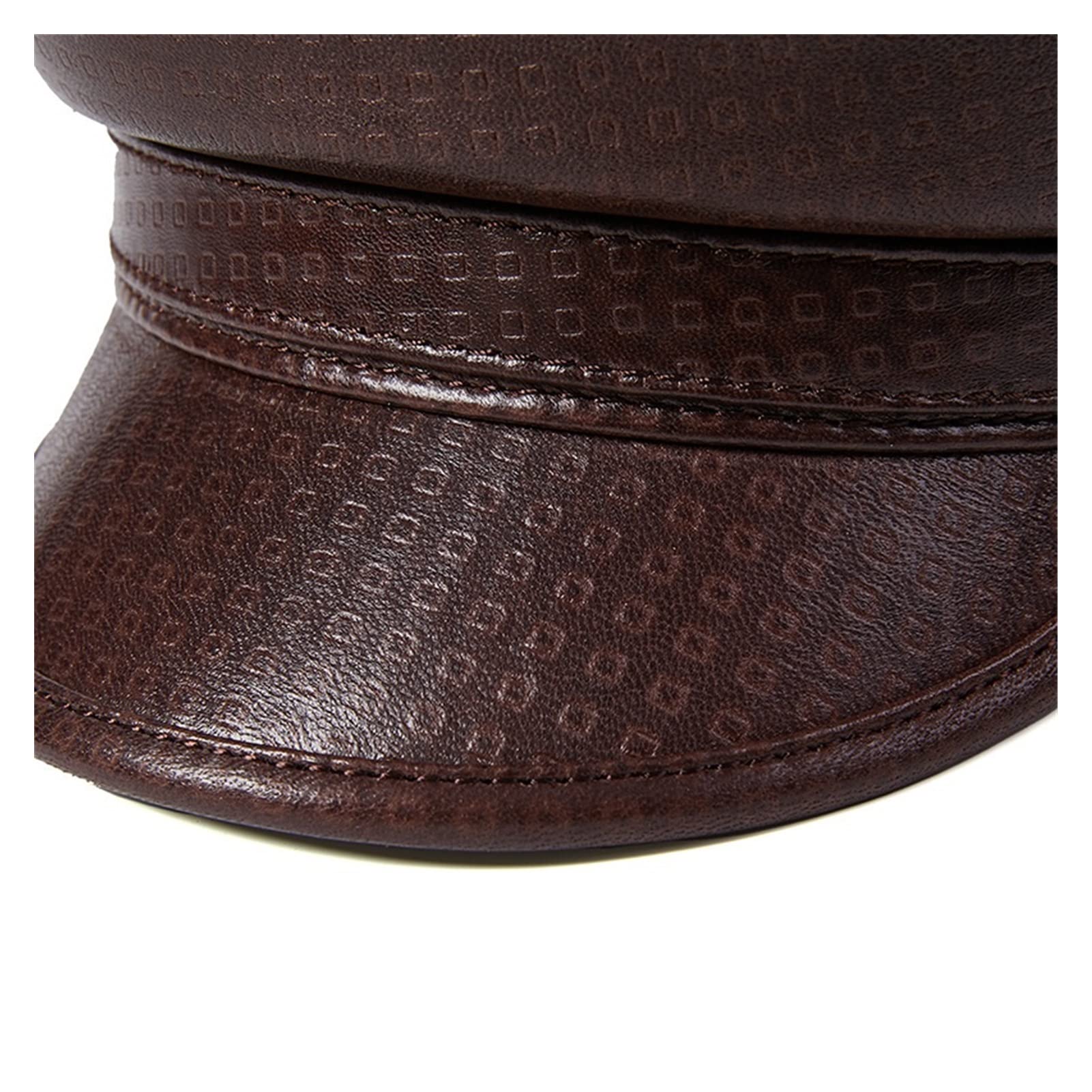 Czapki Newsboy dla kobiet, Pu Skórzana kapelusz malarz gatsby bluszcz beret czapka