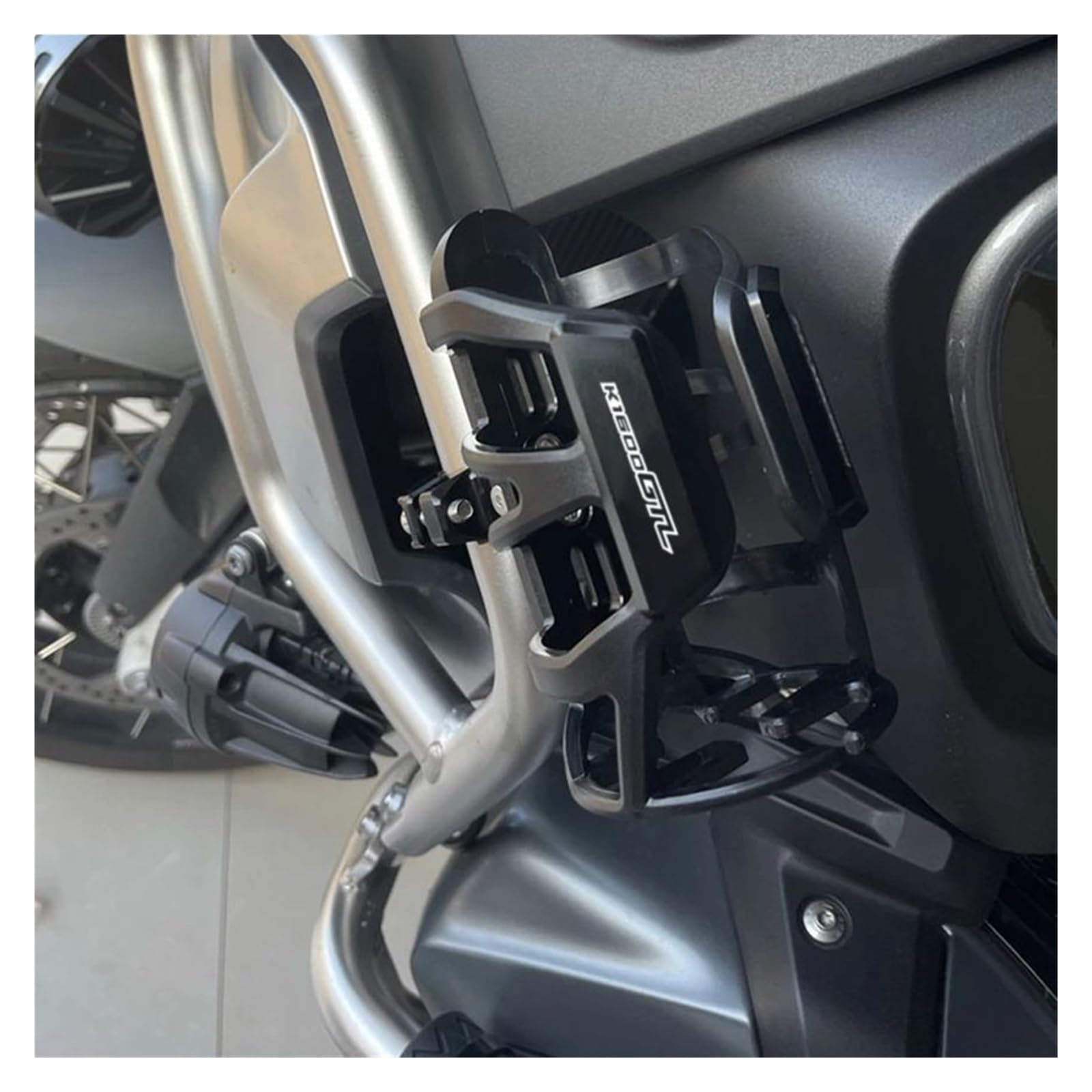 Soporte cantimplora motorizada para Motocicletas K1600GT Y K1600GTL: Portabotellas Portavasos