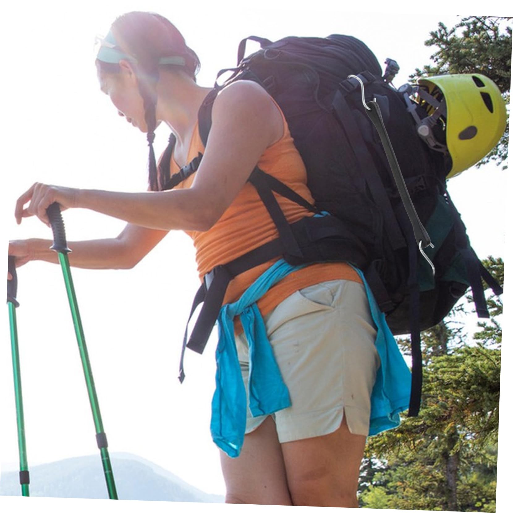 WOONEKY 10piezas Correas De Sujeción para Maletas Correas Elásticas Resistentes para Equipaje Ganchos para Bandas