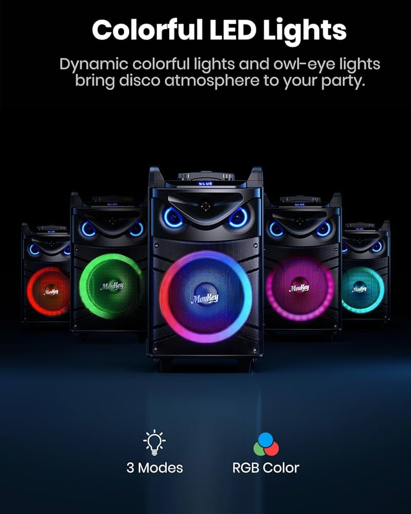 Amazon.com: Moukey Karaoke Machine, 12