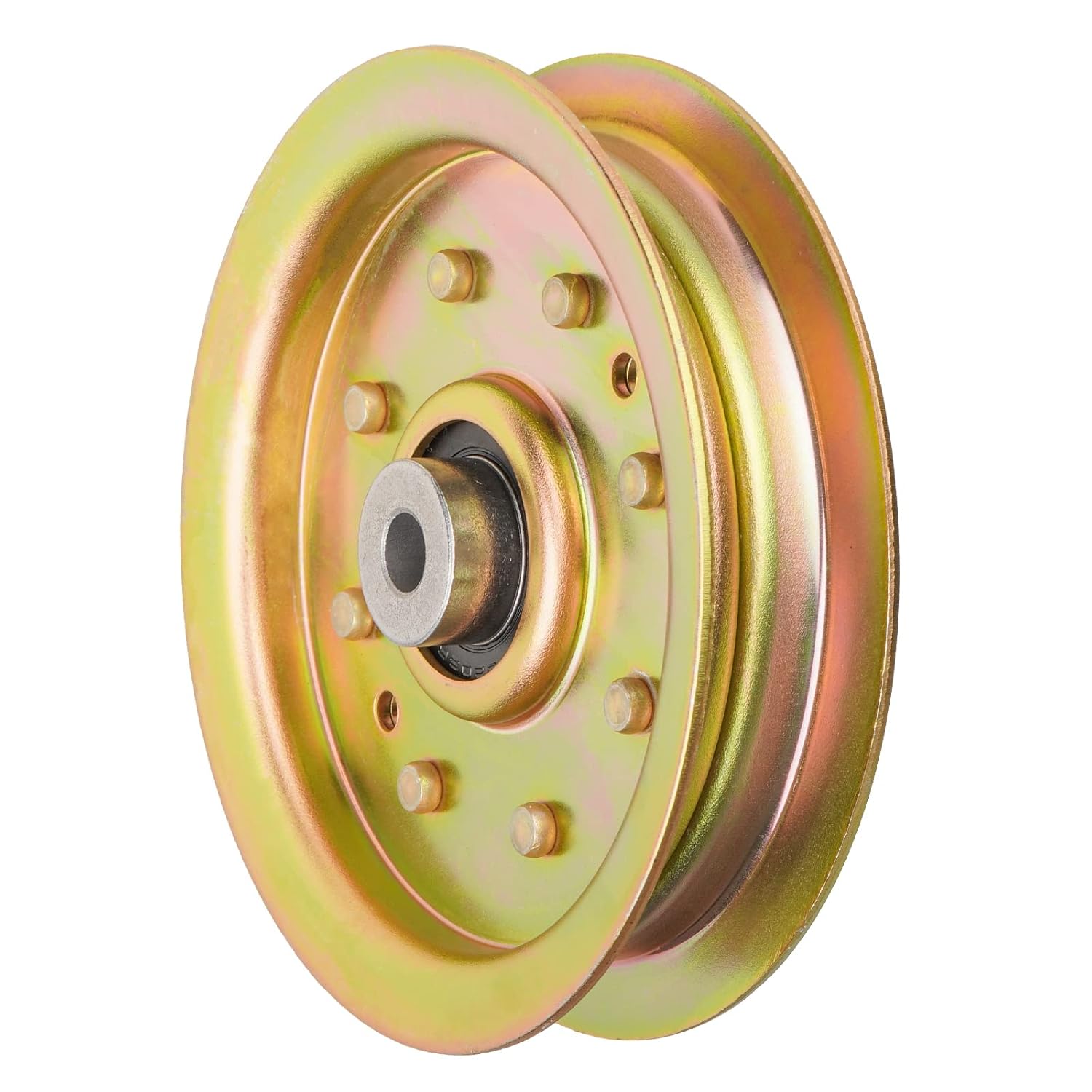 Flat Idler Pulley for MTD Cub Cadet RZT 50 L54 S42 42 S54 S50 LT1040 RZT50 Troy-Bilt GT54 TB2450 TB2142 756-04129B 956-04129C 753-08171 3 Pack