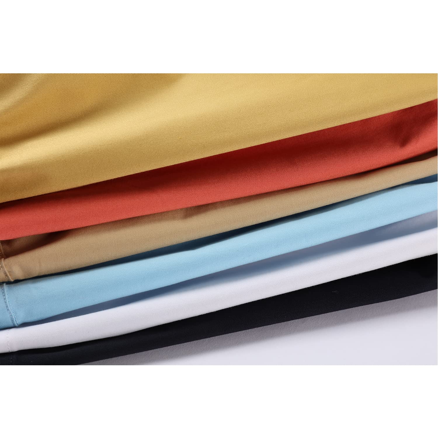 BINIDUCKLING Short d'été à taille élastique pour garçon - Uniformes scolaires - Pour 4 à 16 ans